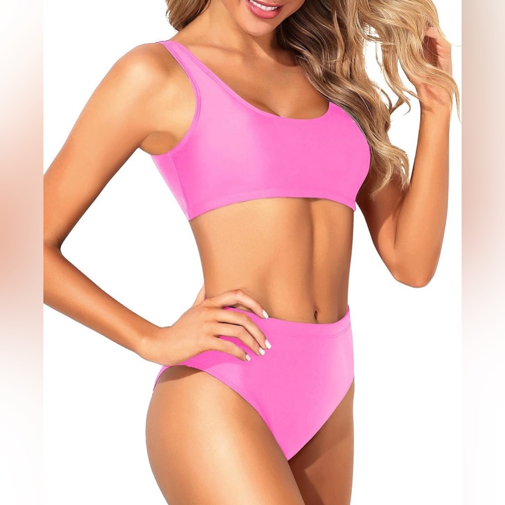 Pink bikini size medium